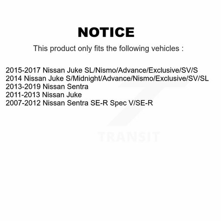 Cmx Rear Right Disc Brake Caliper For Nissan Sentra Juke SLC-19B3583